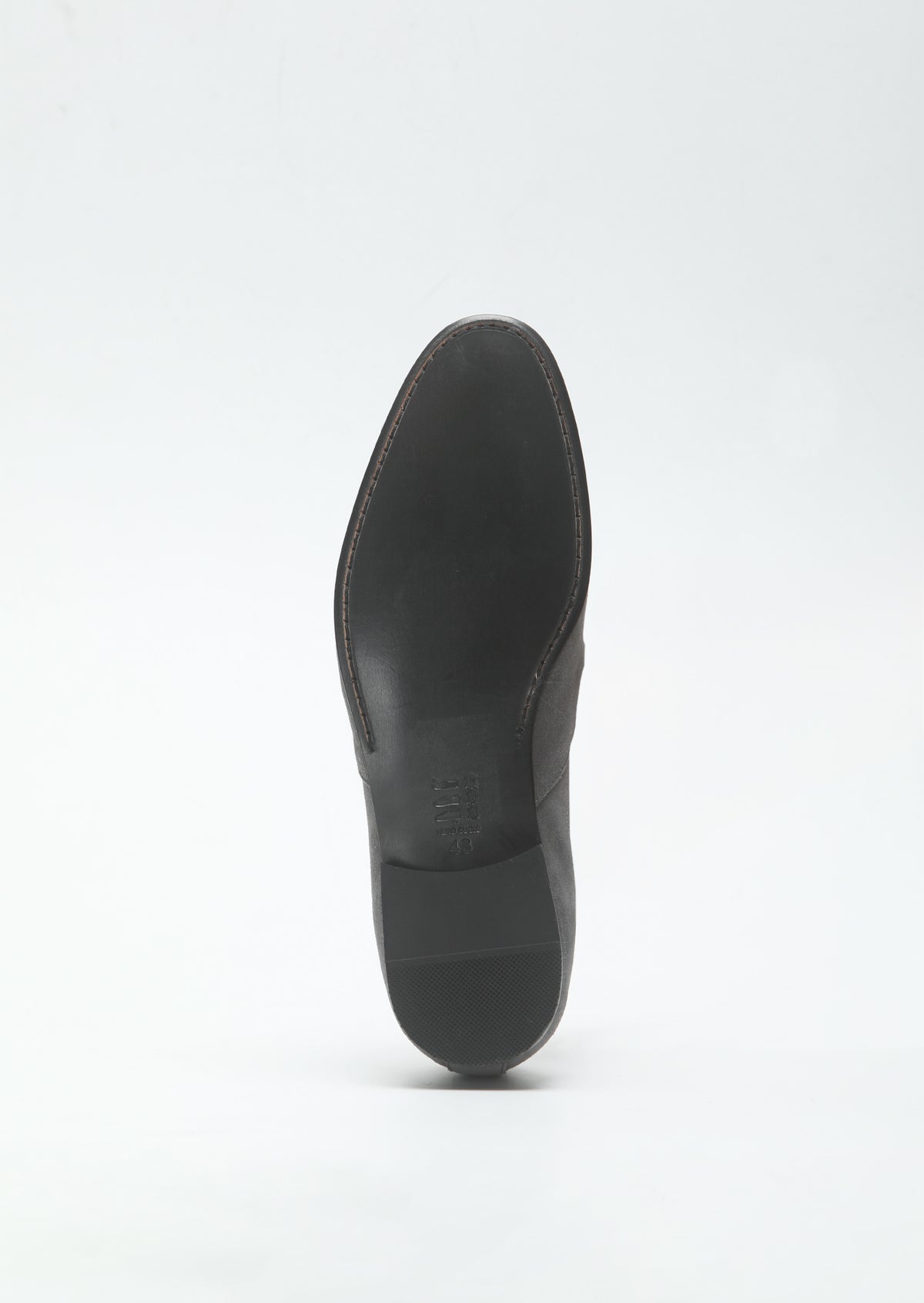 Gri Süet Klasik Loafer