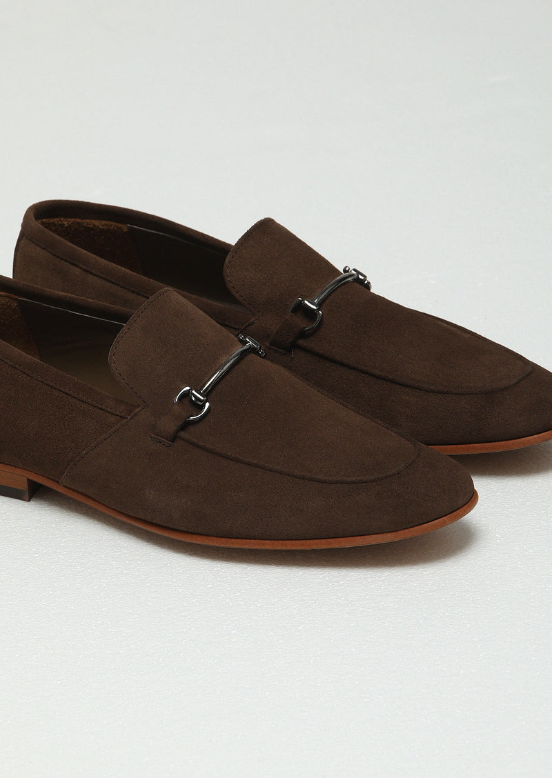 Vizon Süet Klasik Loafer