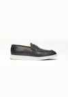 Antrasit Deri Casual Loafer