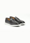 Antrasit Deri Casual Loafer