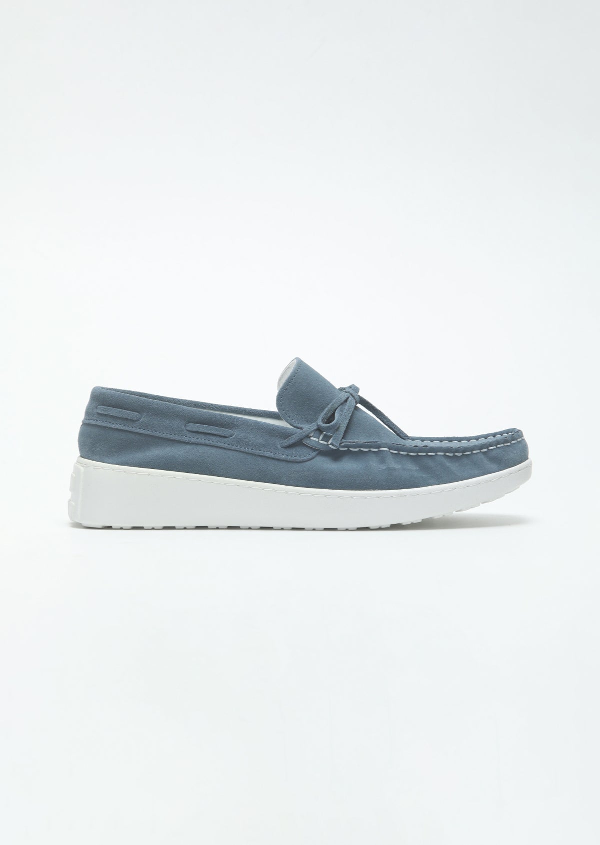 Lacivert Süet Casual Loafer