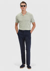 Lacivert Düz Dokuma Regular Fit Casual Pantolon