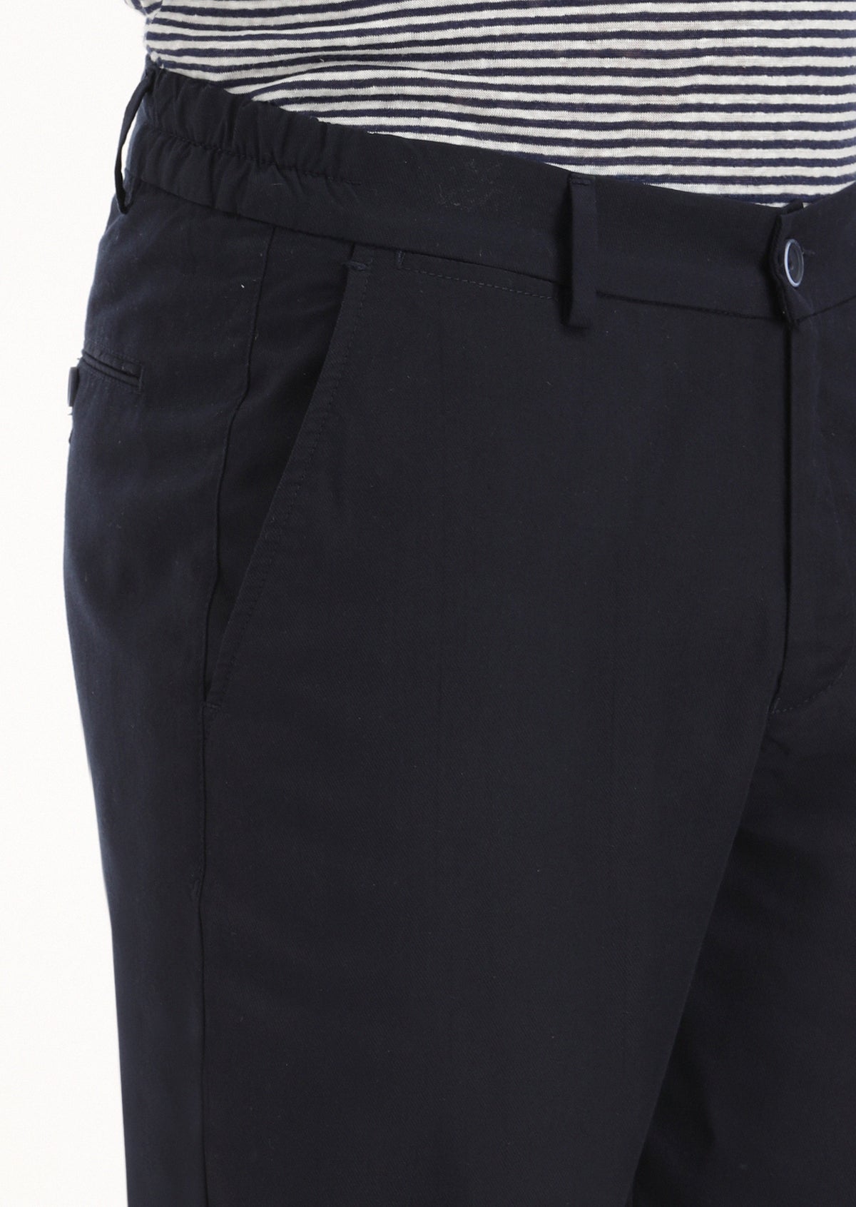 Siyah Düz Dokuma Jogging Fit Casual Pantolon
