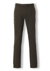 Haki Düz Örme Regular Fit Casual Pantolon