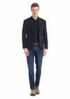 Lacivert Düz Regular Fit Denim %100 Pamuk Pantolon
