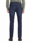 İndigo Düz Slim Fit Denim Pamuk Karışımlı Pantolon