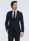 Siyah Düz Zeroweight Slim Fit Takım Elbise