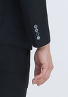 Siyah Düz Zeroweight Slim Fit Takım Elbise