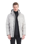 Kum Regular Fit Kapüşonlu Casual Dokuma Kaban