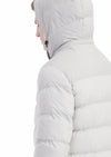 Kum Regular Fit Kapüşonlu Casual Dokuma Kaban