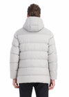 Kum Regular Fit Kapüşonlu Casual Dokuma Kaban