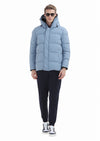 Mavi Regular Fit Kapüşonlu Casual Dokuma Mont