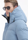 Mavi Regular Fit Kapüşonlu Casual Dokuma Mont