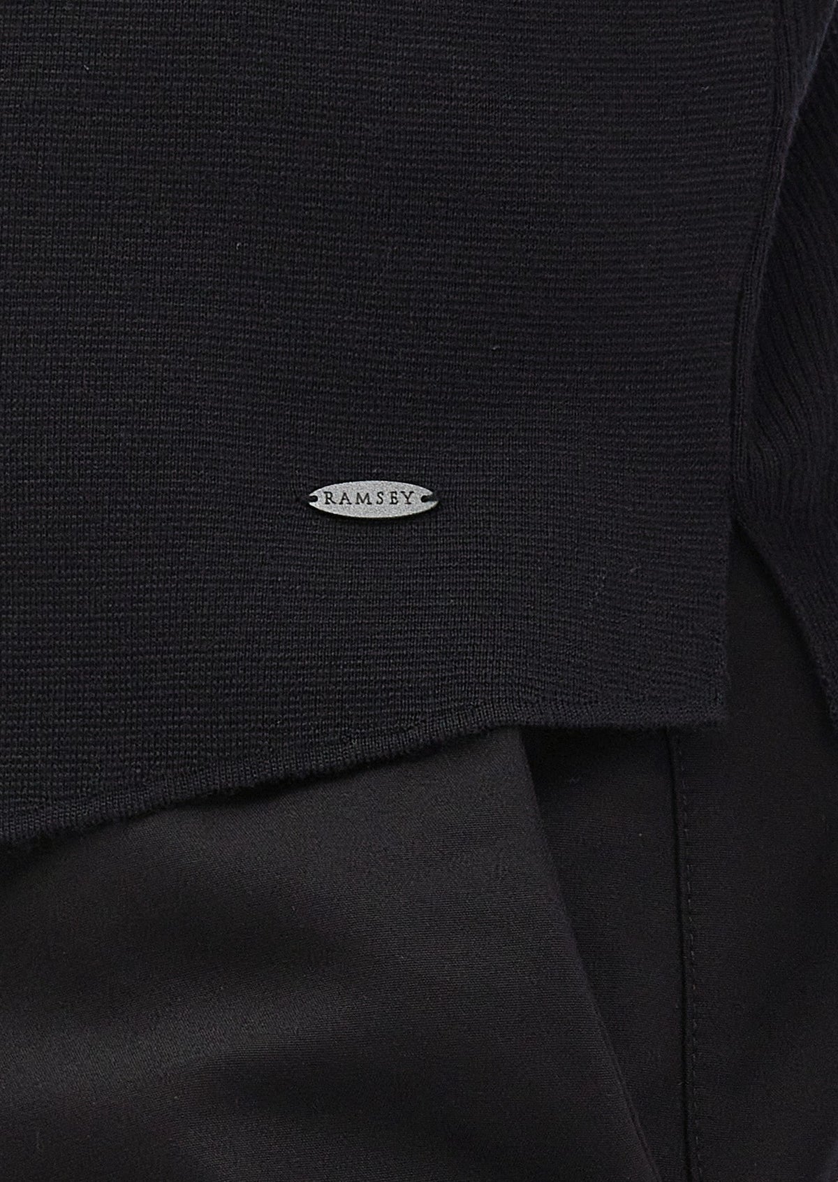 Siyah Regular Fit V Yaka Casual Örme Triko Yelek