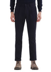 Lacivert Düz Örme Regular Fit Casual Pantolon