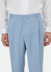 Mavi Düz Zeroweight Slim Fit Takım Elbise
