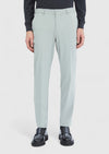 Bej Düz Örme Jogging Fit Casual Pantolon