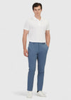 Mavi Düz Örme Jogging Fit Casual Pantolon