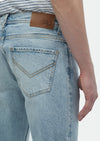 Mavi Düz Regular Fit Denim Pamuk Karışımlı Pantolon