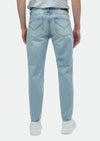 Mavi Düz Regular Fit Denim Pamuk Karışımlı Pantolon