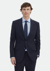 Lacivert Mikro Thin&taller Slim Fit Yün Karışımlı Takım Elbise