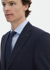 Lacivert Mikro Thin&taller Slim Fit Yün Karışımlı Takım Elbise