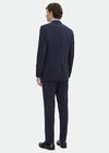 Lacivert Mikro Thin&taller Slim Fit Yün Karışımlı Takım Elbise