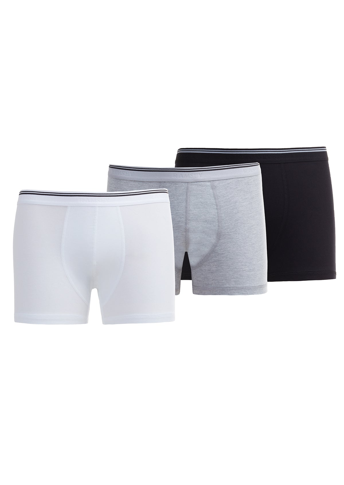 Siyah-gri-beyaz Boxer Set