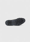 Koyu Gri Deri Casual Loafer