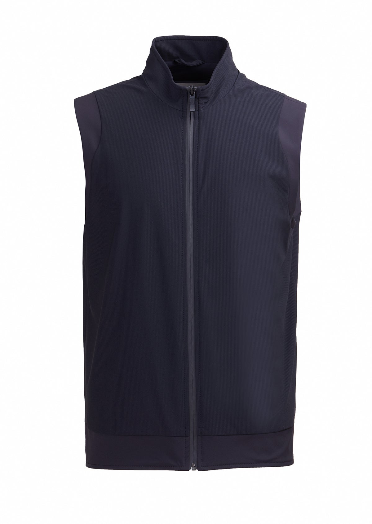 Lacivert Regular Fit Dik Yaka Casual Örme Spor Yelek
