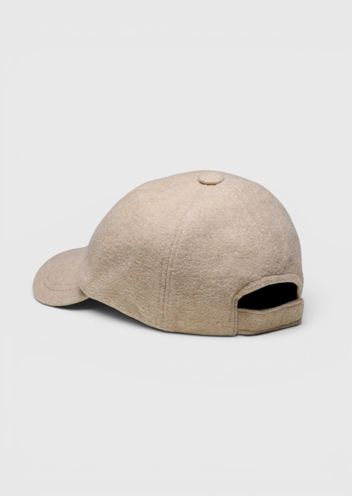Bej %50 Polyester ,%50 Yün  Sapka