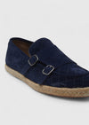 Lacivert Süet Casual Loafer