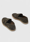 Haki Süet Casual Loafer