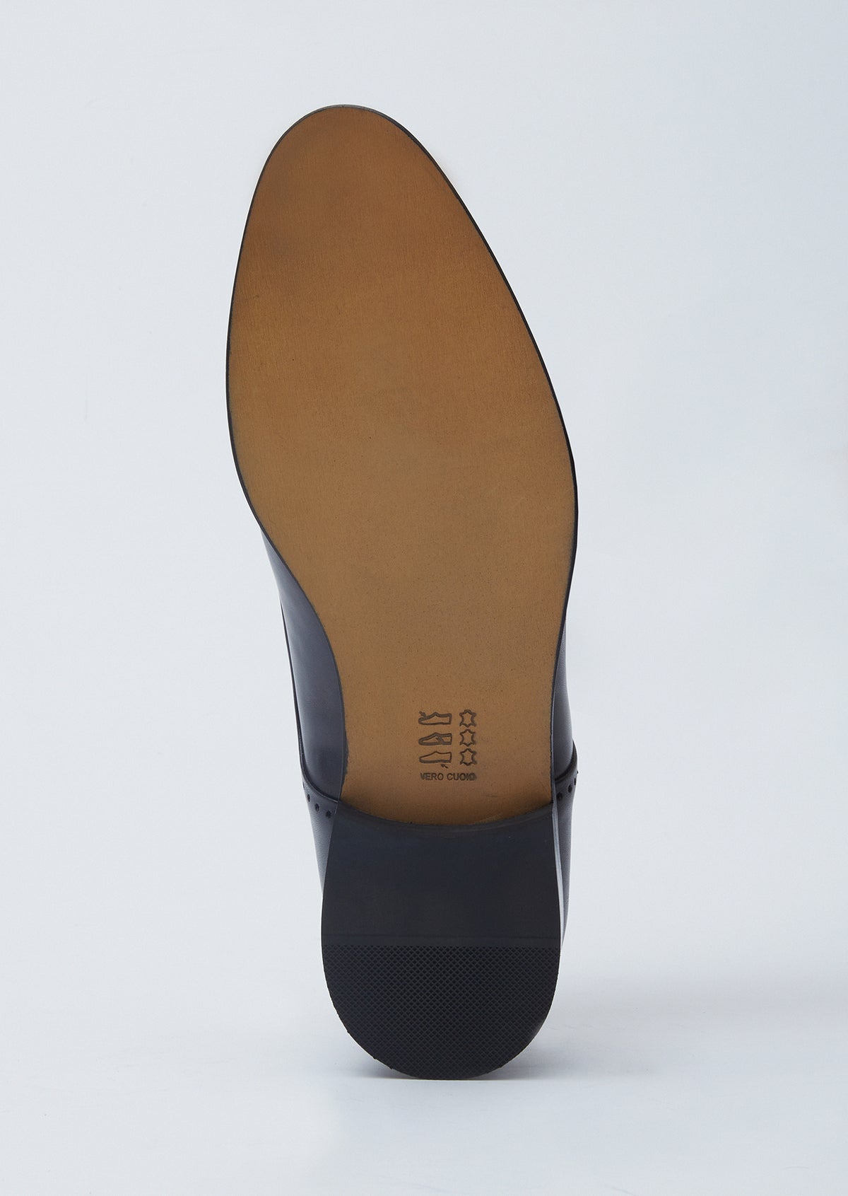 Lacivert Deri Klasik Loafer