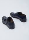 Lacivert Deri Klasik Loafer