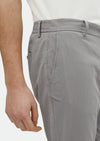 Gri Desenli Dokuma Jogging Fit Casual Pamuk Karışımlı Pantolon