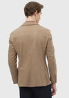 Deve Tüyü Düz Shirt Shoulder Slim Fit %100 Pamuk Ceket