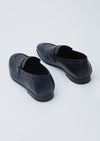 Lacivert Deri Klasik Loafer