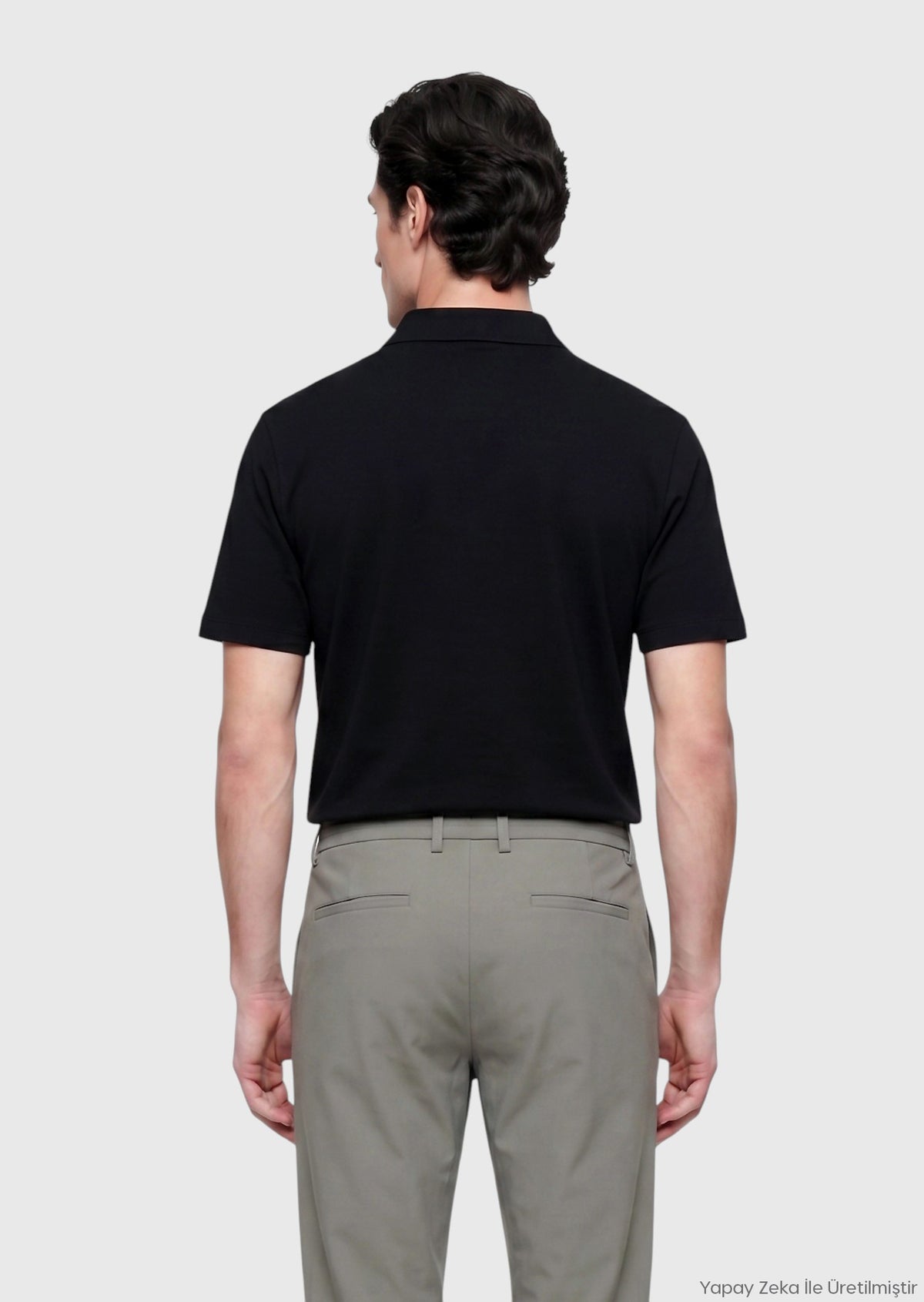 Siyah Düz T-Shirt