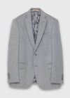 Gri Düz Regular Fit %100 Kaşmir Ceket