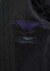 Antrasit Çizgili Zeroweight Slim Fit %100 Yün Takım Elbise