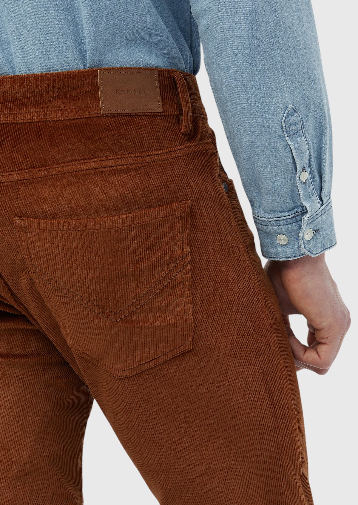 Deve Tüyü Fitilli Dokuma Slim Fit Kadife Casual Pamuk Karışımlı Pantolon