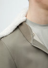 Vizon Regular Fit Casual Deri Deri Mont