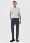 Koyu Gri Düz Örme Jogging Fit Casual Pantolon