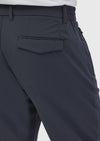 Koyu Gri Düz Örme Jogging Fit Casual Pantolon