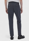 Koyu Gri Düz Örme Jogging Fit Casual Pantolon