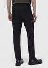 Siyah Düz Örme Jogging Fit Casual Pantolon