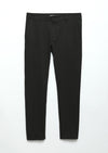 Antrasit Çizgili Örme Jogging Fit Casual Pantolon