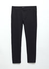 Lacivert Çizgili Örme Jogging Fit Casual Pantolon
