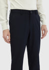 Lacivert Düz Dokuma Jogging Fit Casual Pantolon
